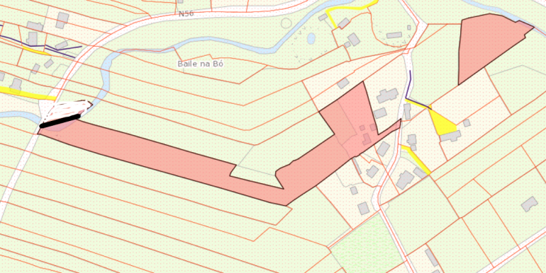 Catherine Mc Bride Ballyboes land map June 2021