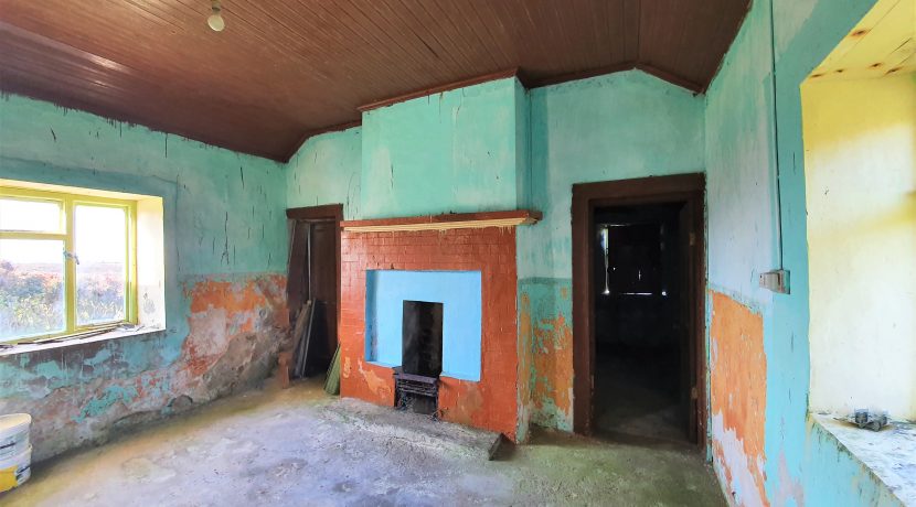Sandra Sweeney sit room old fireplace